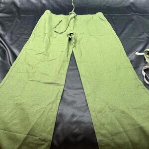 Chadwicks WOMENS Green Drawstring Pants Size S Petite